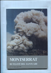 Montserrat butlleti del santuari numero 17 (gener 1987): cronica incendis de agosto 1986